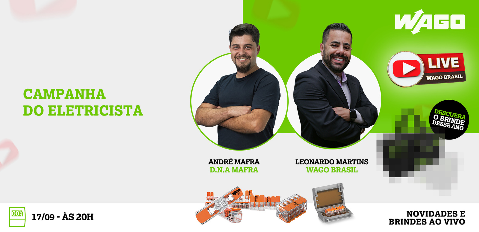 WAGO Linha 221 - Conexão Automática - Fita Isolante do Futuro